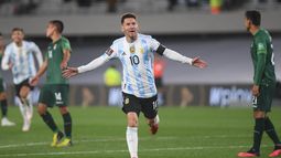 Argentina goleó a Bolivia en el regreso de los hinchas al estadio