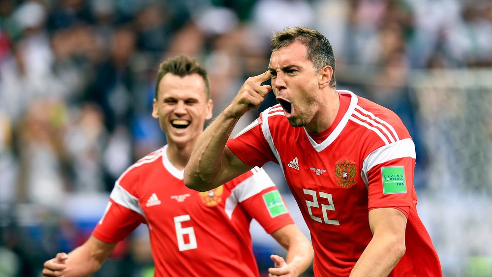Rusia aplastó 5-0 a Arabia Saudita en el estreno del Mundial