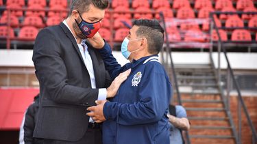 Maradona fue el protagonista del empate entre San Lorenzo y Gimnasia