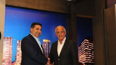 Angelici y DOnofrio coincidieron en jugar el superclásico sin visitantes