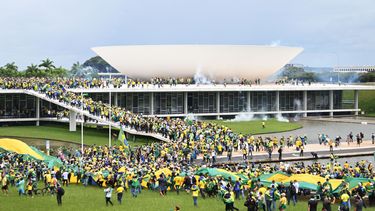 Bolsonaristas invadieron el Palacio presidencial, el Congreso y la Corte