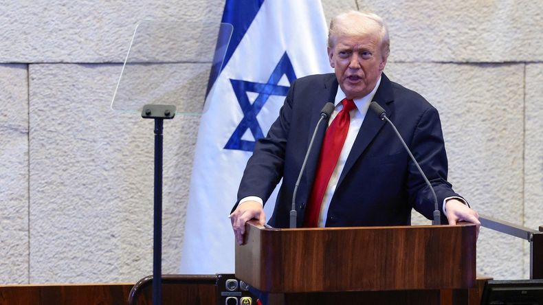 Trump parlameto israeli