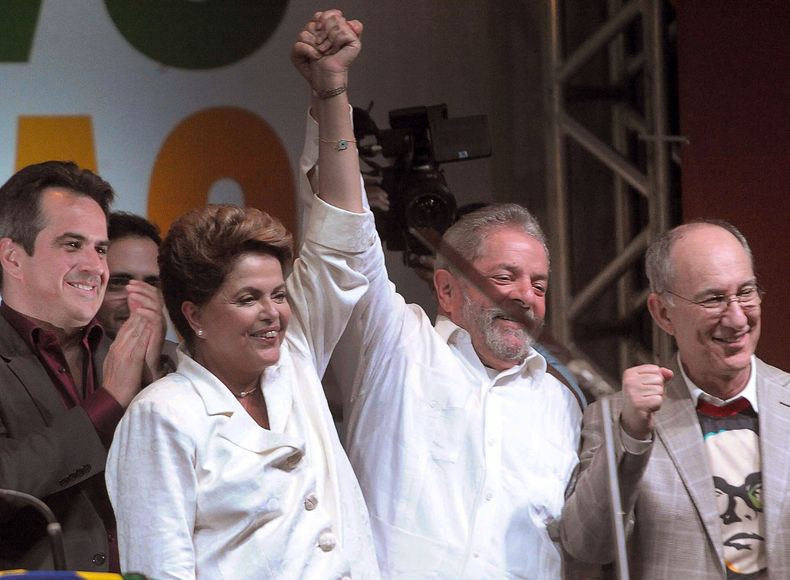 Dilma y Lula
