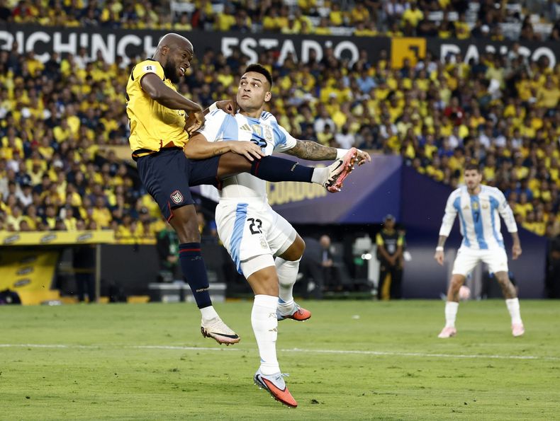 Argentina perdió ante Ecuador