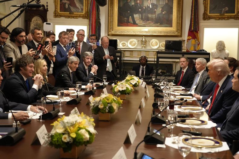 Javier Milei y Donald Trump