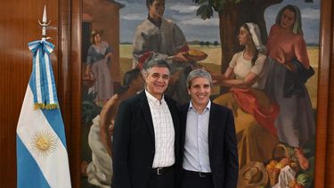 Jorge Macri y Luis Caputo