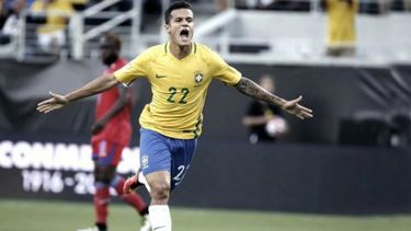 Brasil goleó a Haití en un partidos sin obstáculos
