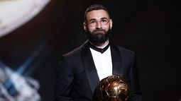 El francés Karim Benzema ganó el Balón de Oro 2022