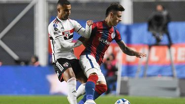 San Lorenzo le ganó a San Pablo en la ida de la Sudamericana