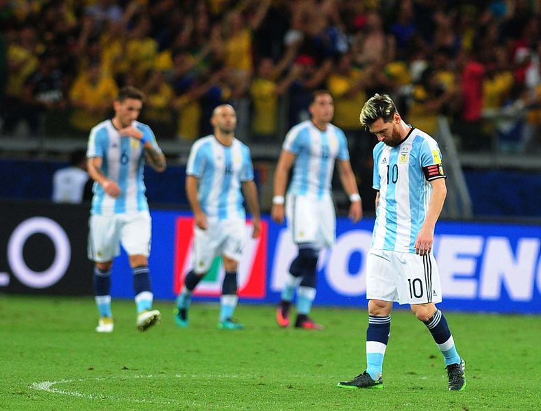 argentina derrota