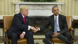 Obama recibió a Trump en la Casa Blanca para comenzar la transición