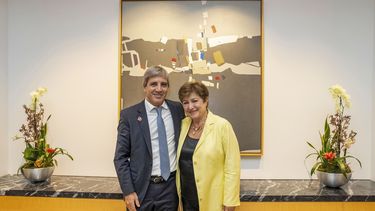 La directora del FMI dijo que tuvo una muy, muy buena reunión con Caputo