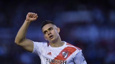 Con dos goles de Borré, River venció a Patronato por la Superliga