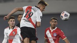 Libertadores: River y Argentinos igualaron 1-1 en el Monumental