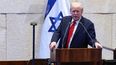 trump fue ovacionado en el parlamento de israel tras el acuerdo de paz en gaza