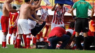 Inhumaron los restos del fallecido futbolista Cristian Gómez