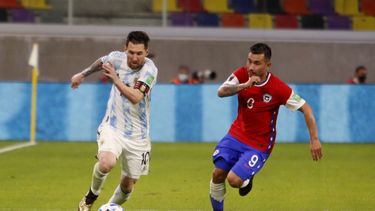 Argentina no mostró su mejor imagen y empató con Chile 1 a 1