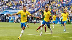 Brasil eliminó a México y se metió en cuartos de final del Mundial