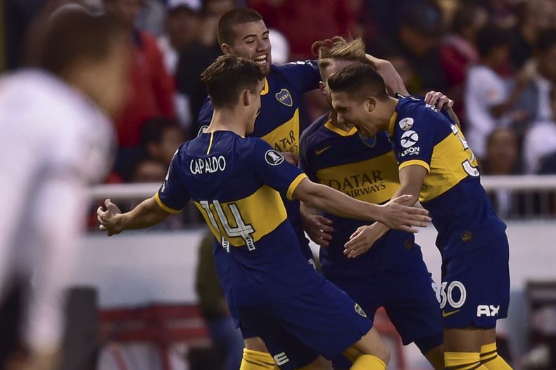 Boca festejo