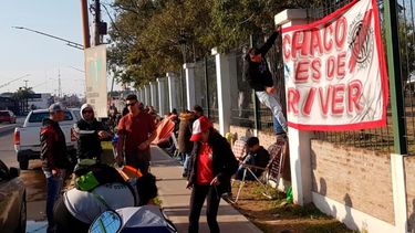 Locura en Chaco para conseguir una entrada por River