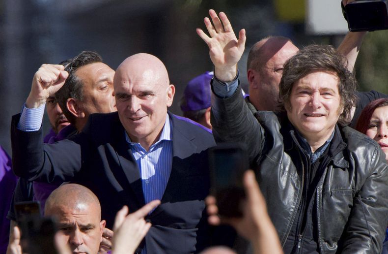 Javier Milei y José Luis Espert