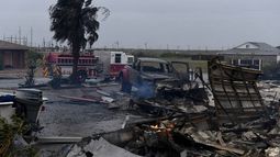 El huracán Harvey dejó cinco muertos e inundaciones en Houston