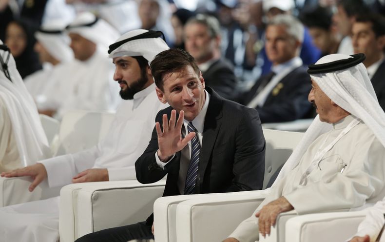 messi globe soccer award