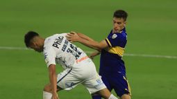 Boca empató con Santos y todo se definirá la semana que viene en Brasil