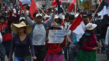 Protestas en Perú: piden la renuncia de Boluarte y llamado a elecciones