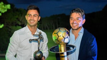 El Pity Martínez y Marcelo Gallardo, los mejores de América