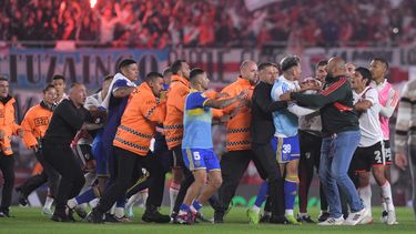 Escandaloso final en el Superclásico que River le ganó a Boca