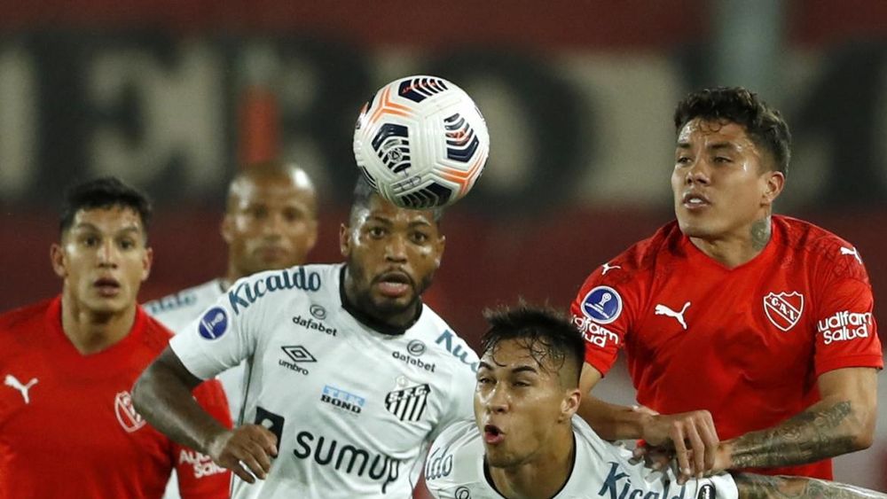 Independiente no pudo ante Santos y quedó eliminado de la Sudamericana
