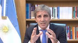 Caputo: Están bajando los precios y la inflación de marzo fue del 10%