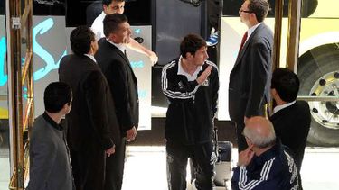 Los jugadores argentinos volvieron al país tras la derrota frente a Chile