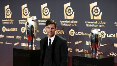 Lionel Messi fue elegido el mejor futbolista de la Liga Española