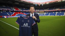 El PSG oficializó la contratación de Messi por dos años y uno más como opción
