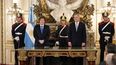 quirno juro como canciller y dijo que seguira consolidando la relacion con estados unidos