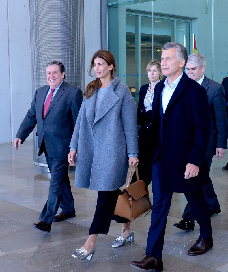 macri y juliana en España