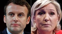 Francia: Macron ganó las elecciones pero irá al balotaje con Le Pen