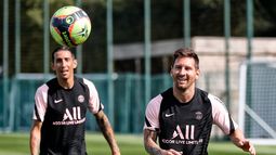 Messi tuvo su primer entrenamiento en el PSG