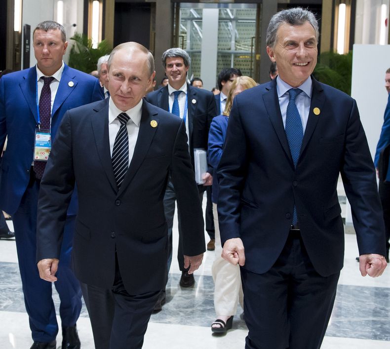 Macri Putin