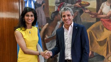 Caputo se reunió con Gopinath: buen clima pero sin fondos frescos a la vista