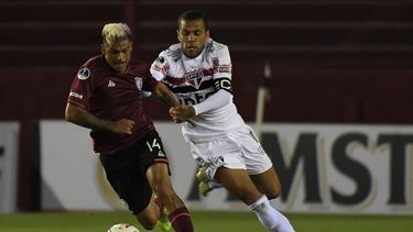 Lanús le ganó a San Pablo sobre la hora en la Copa Sudamericana