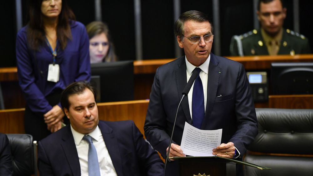 Bolsonaro asumió y llamó a liberar a Brasil del la corrupción