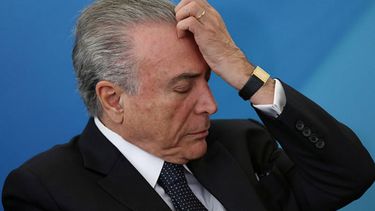 Detuvieron al ex presidente brasileño Michel Temer