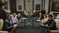 la libertad avanza o argentina retrocede: la frase de milei tras encabezar la mesa politica