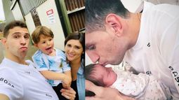 Dibu Martínez conoció a su hija que nació mientras estaba con la Selección