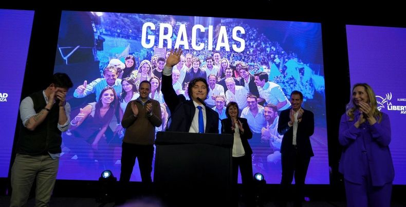 JAvier Milei festejo