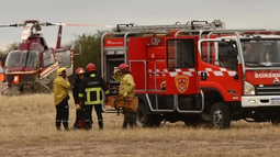 San Juan: siete muertos al caer un helicóptero de control de incendios forestales