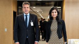 Massa se reunió con el FMI y se encamina la aprobación de la revisión